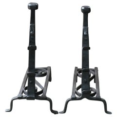 18th C. French Louis XV Fire Grate, Fireplace Grate