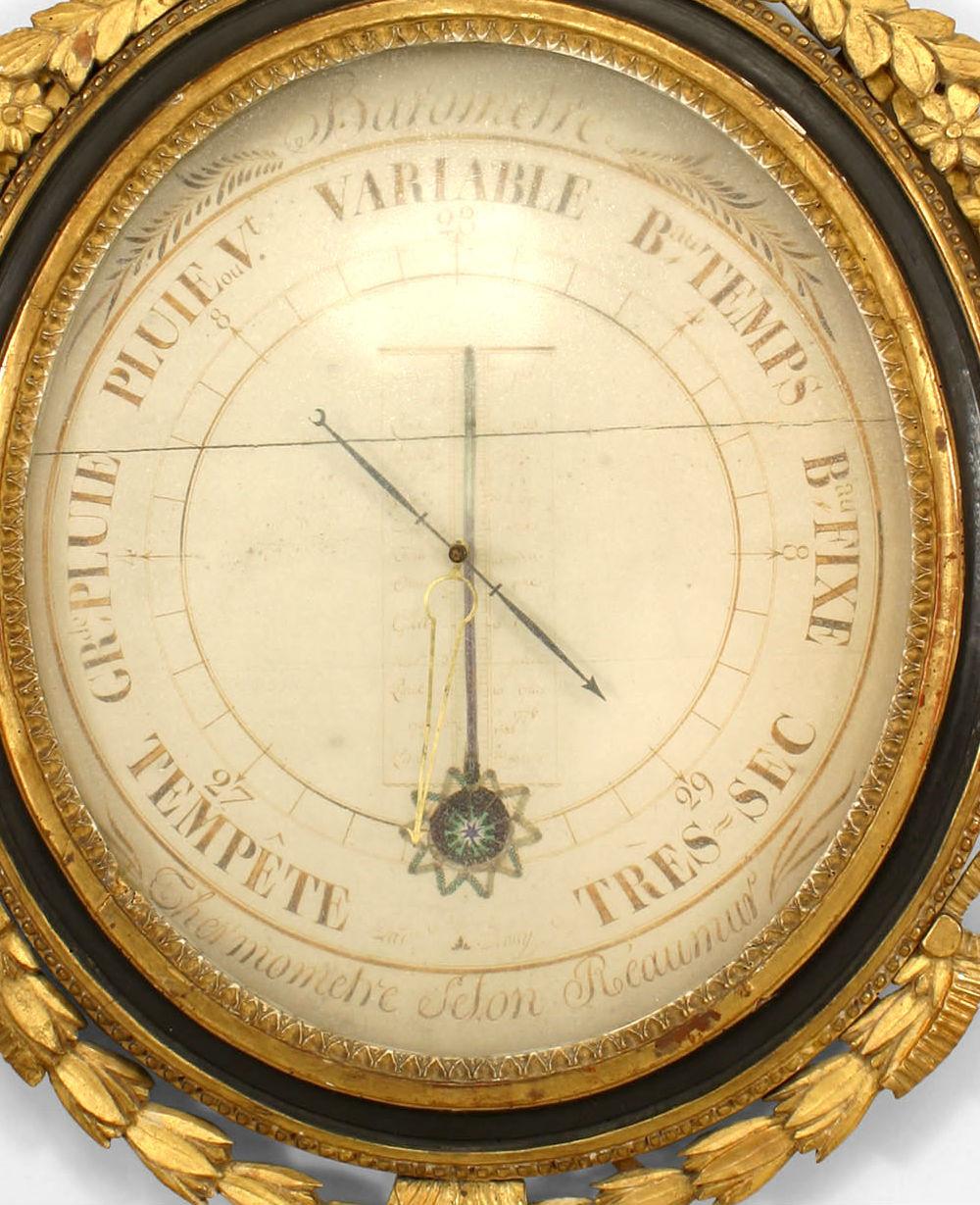 French Louis XVI Barometer In Good Condition For Sale In New York, NY
