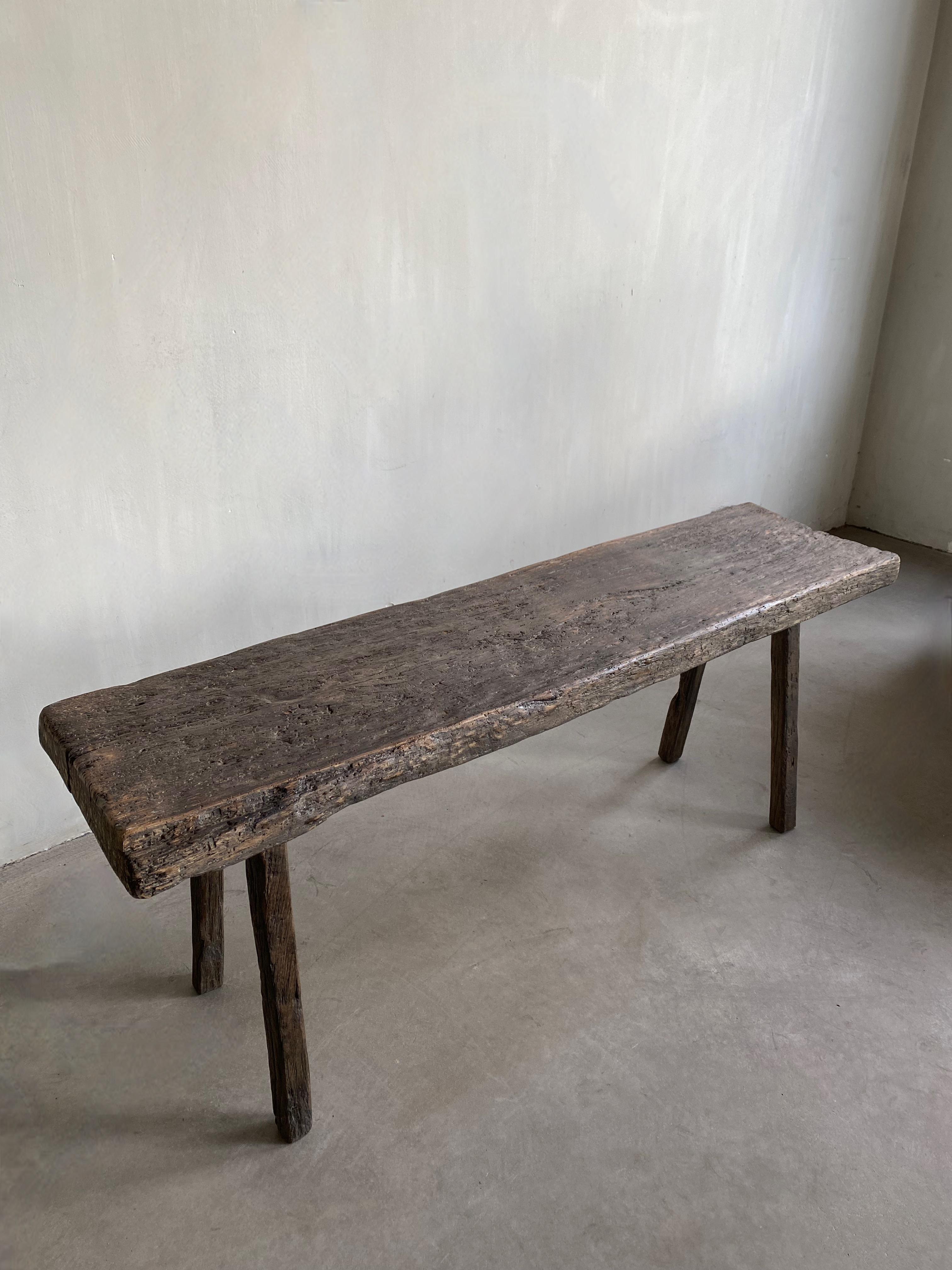18th Century and Earlier 18th C French Oak Bench For Sale