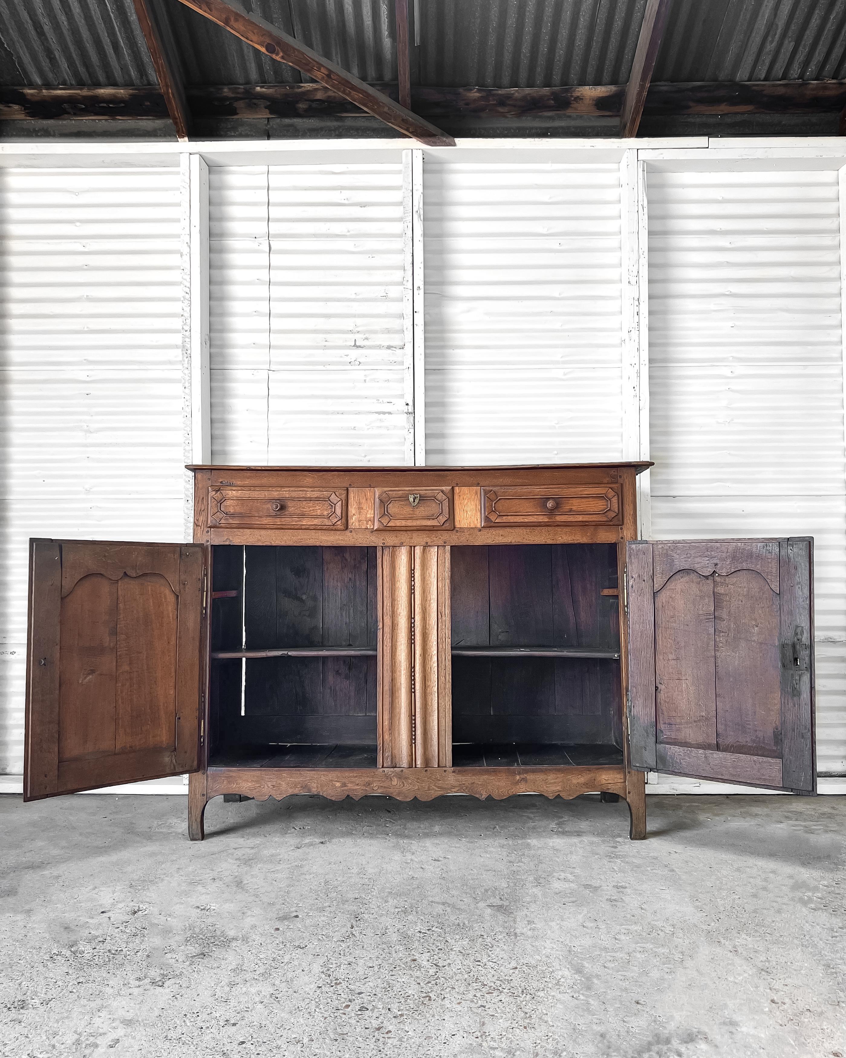 18th c. French Provincial Sideboard For Sale 8