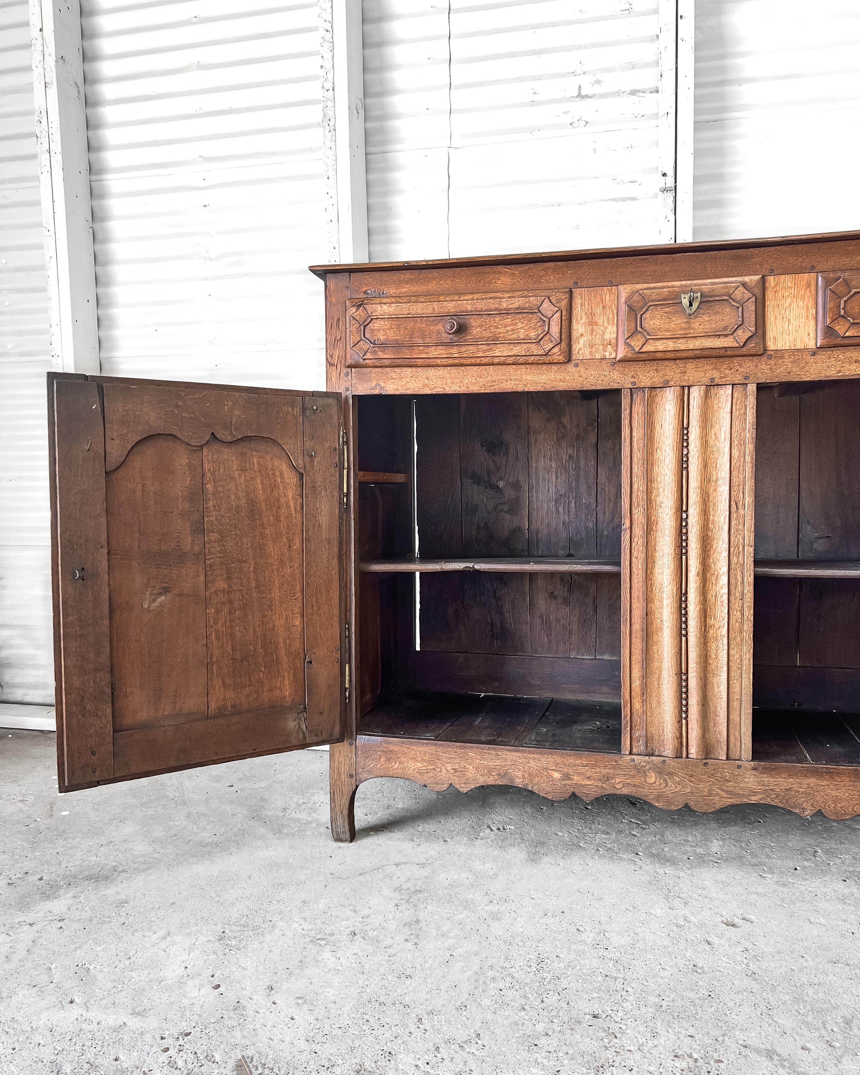 18th c. French Provincial Sideboard For Sale 9