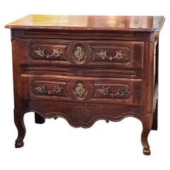 18th C. French Walnut Commode