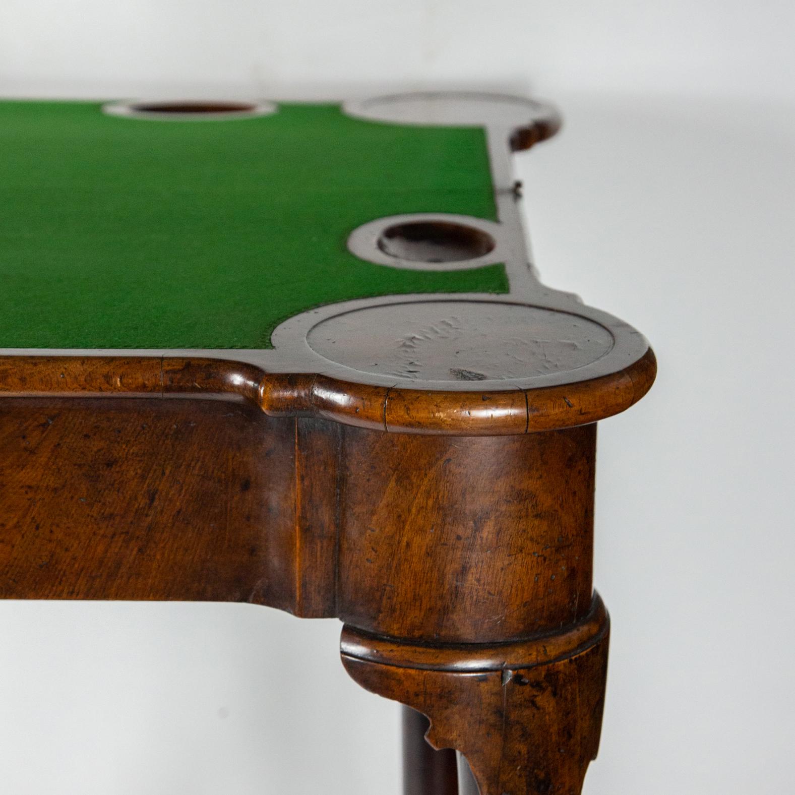 18th Century and Earlier 18th Century George II Concertina Gaming Table