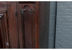 18th C. German Carved Oak Armoire