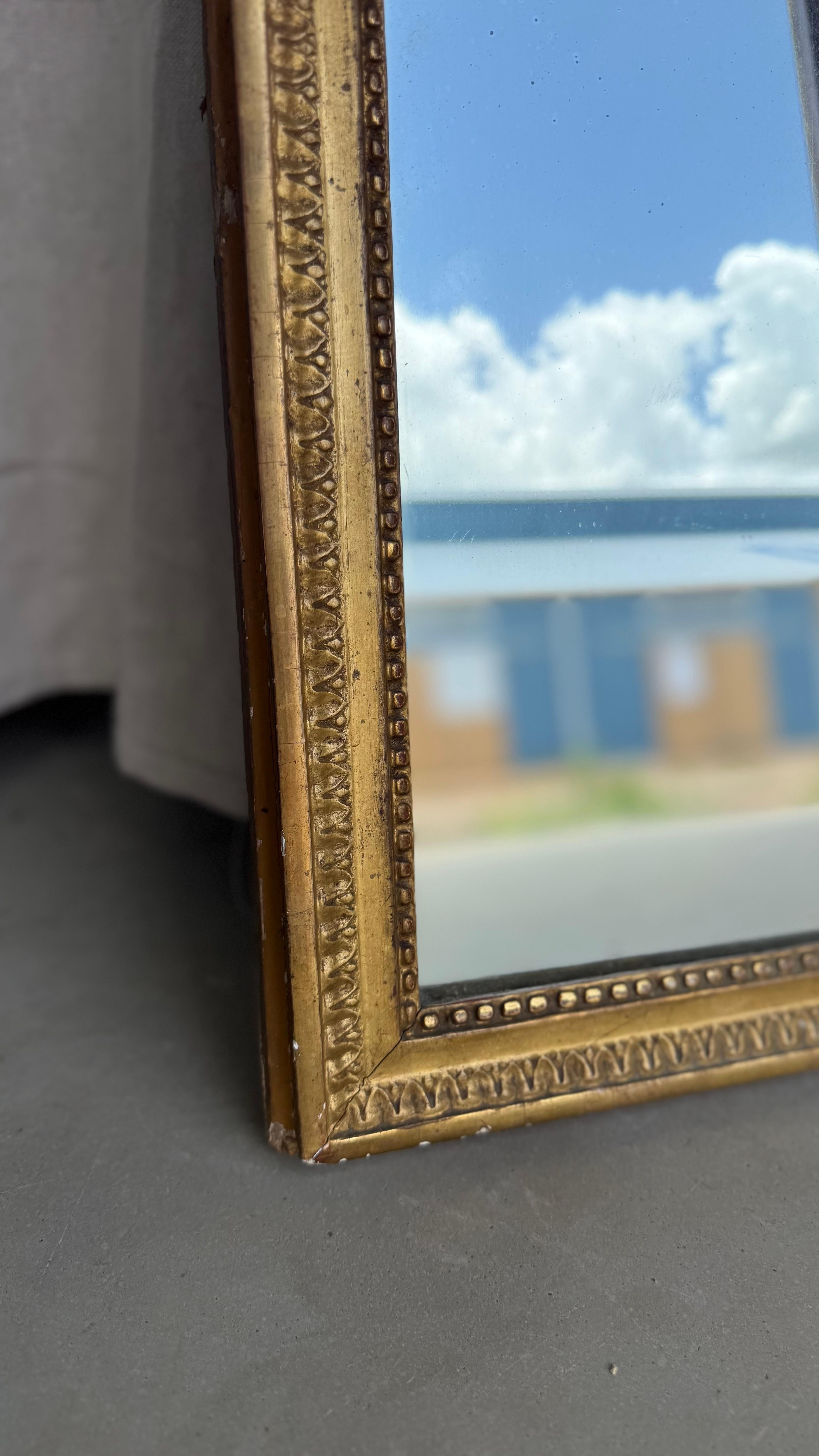 Napoléon III XVIIIe siècle Miroir de mariage doré en vente