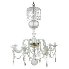 18th C Glassarm Chandelier, Probably English