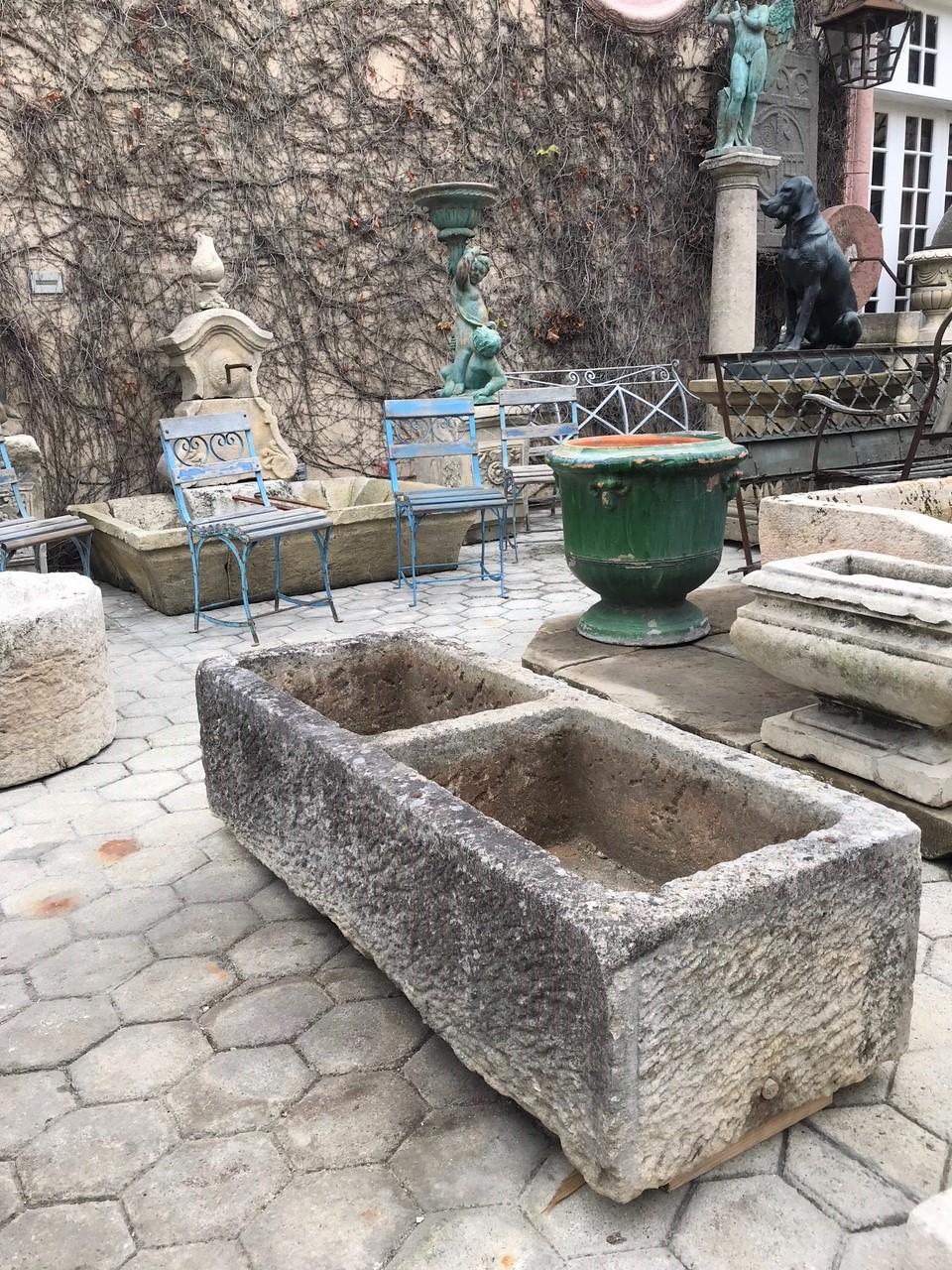 stone trough water feature