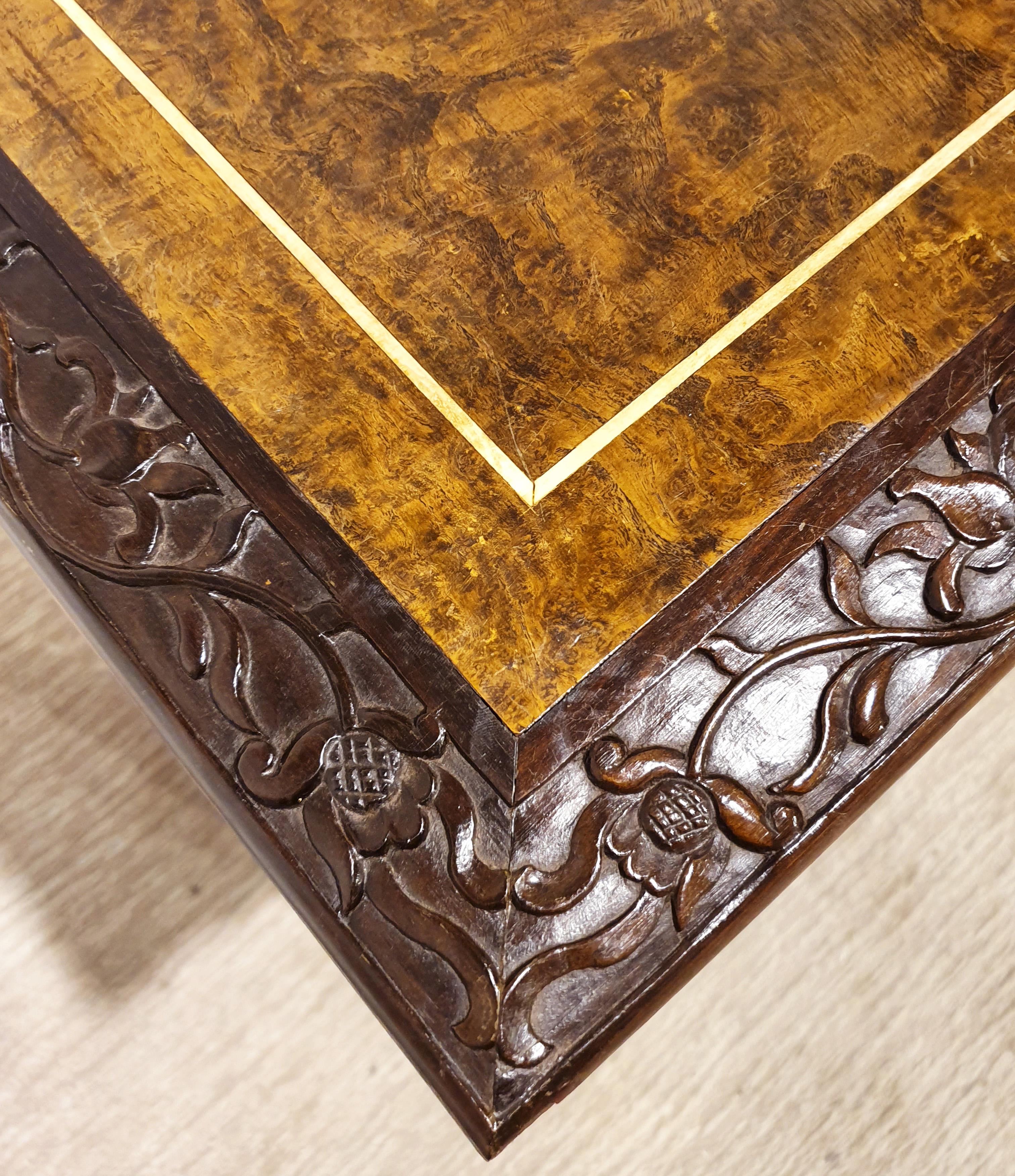 18th Century Indonesian Hand Carved Table 4