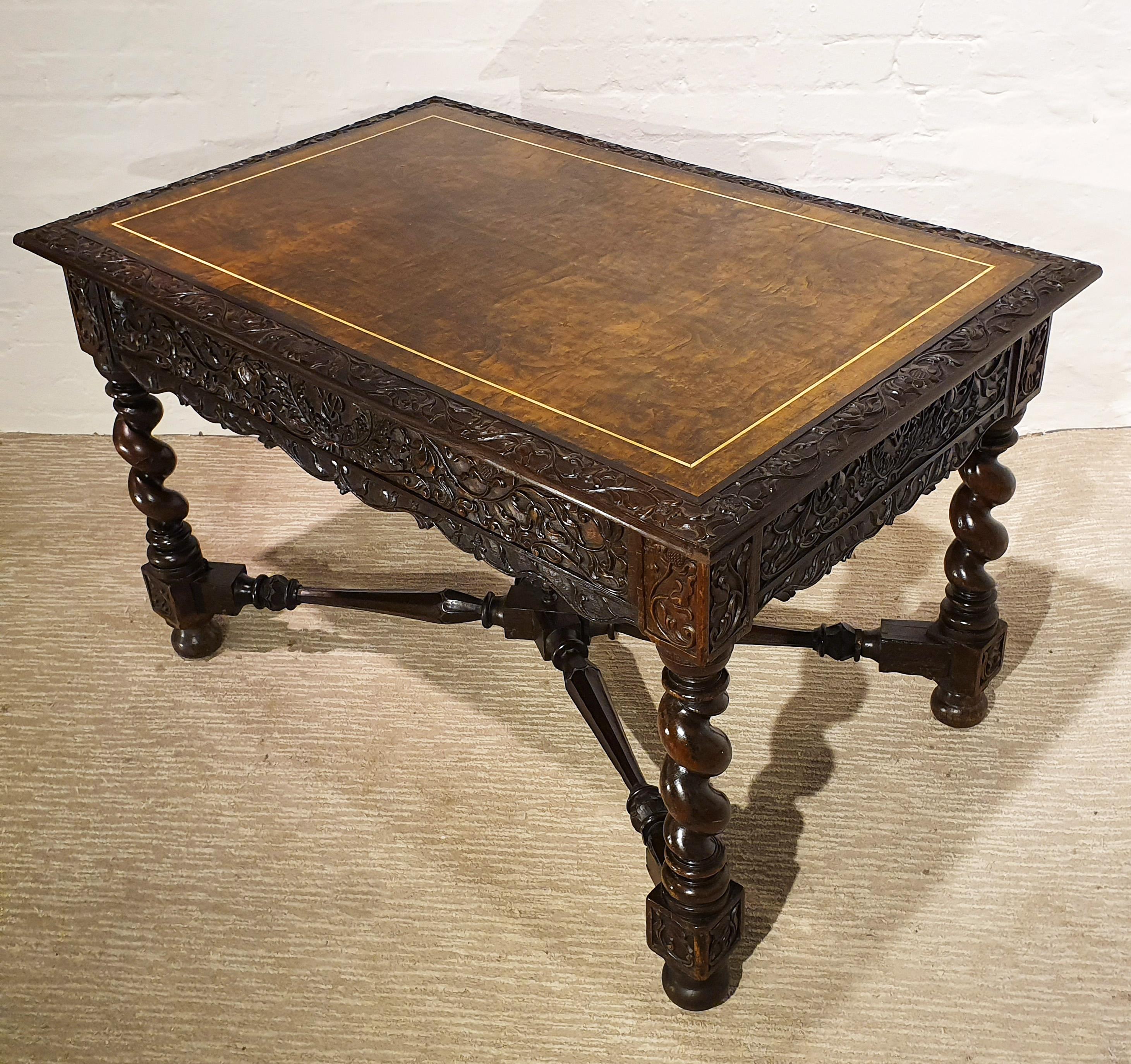 18th Century Indonesian Hand Carved Table 5