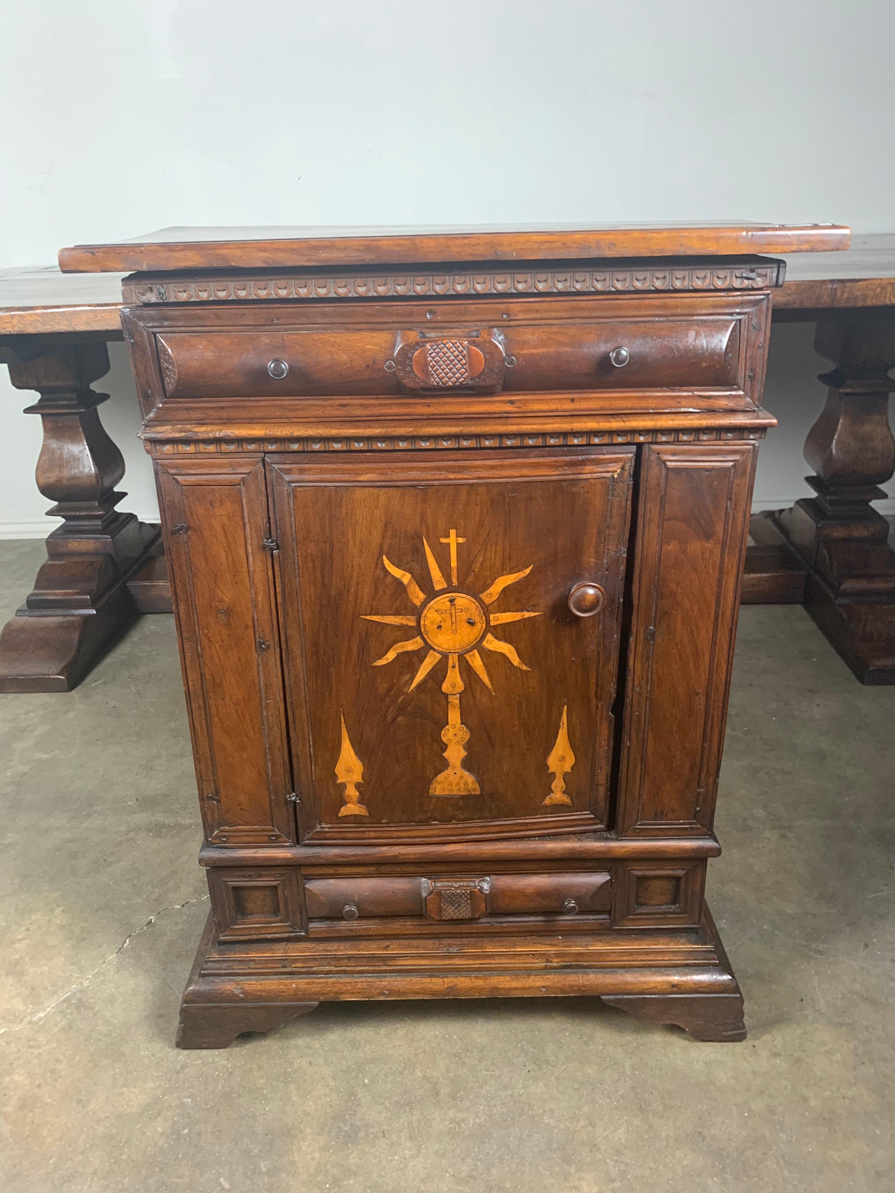 18th Century Inlaid Italian Credenza For Sale 3