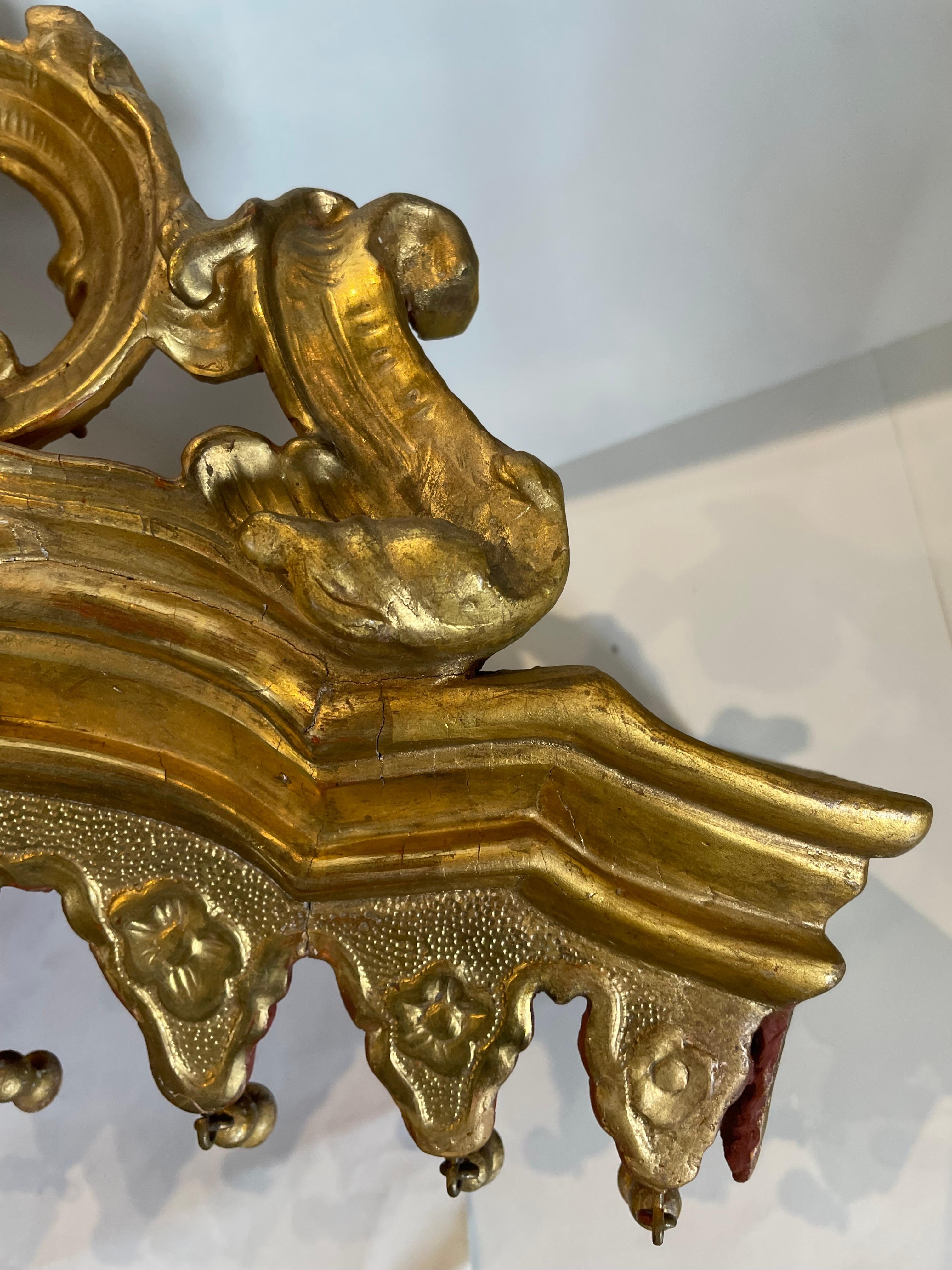 Italian 18th c. Italia Baldacchino For Sale