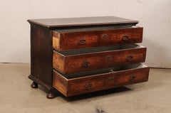 Italian Chest w/ Exquisite Inlay Design and Original Hardware from the 18th C
