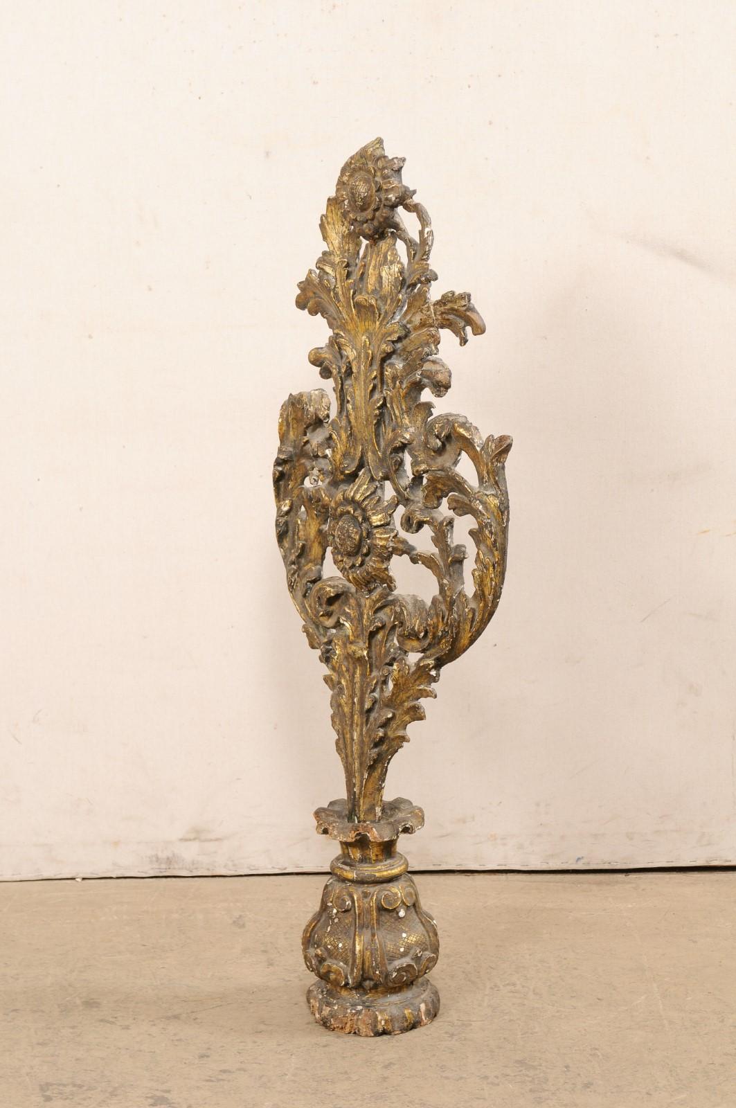 Finestrella monumentale italiana del XVIII secolo con finitura originale in vendita 6