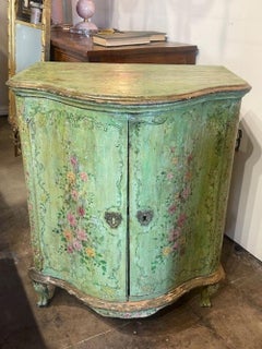 18th c. Italian Painted Side Cabinet