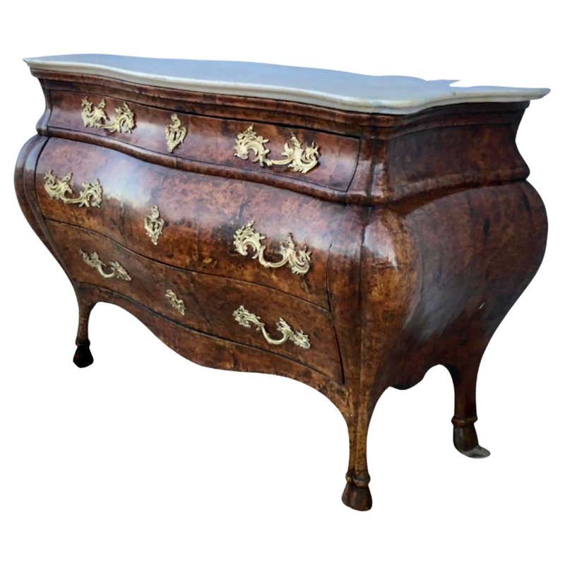 19th Century Italian Rococo Style Bombe Commode For Sale at 1stDibs ...