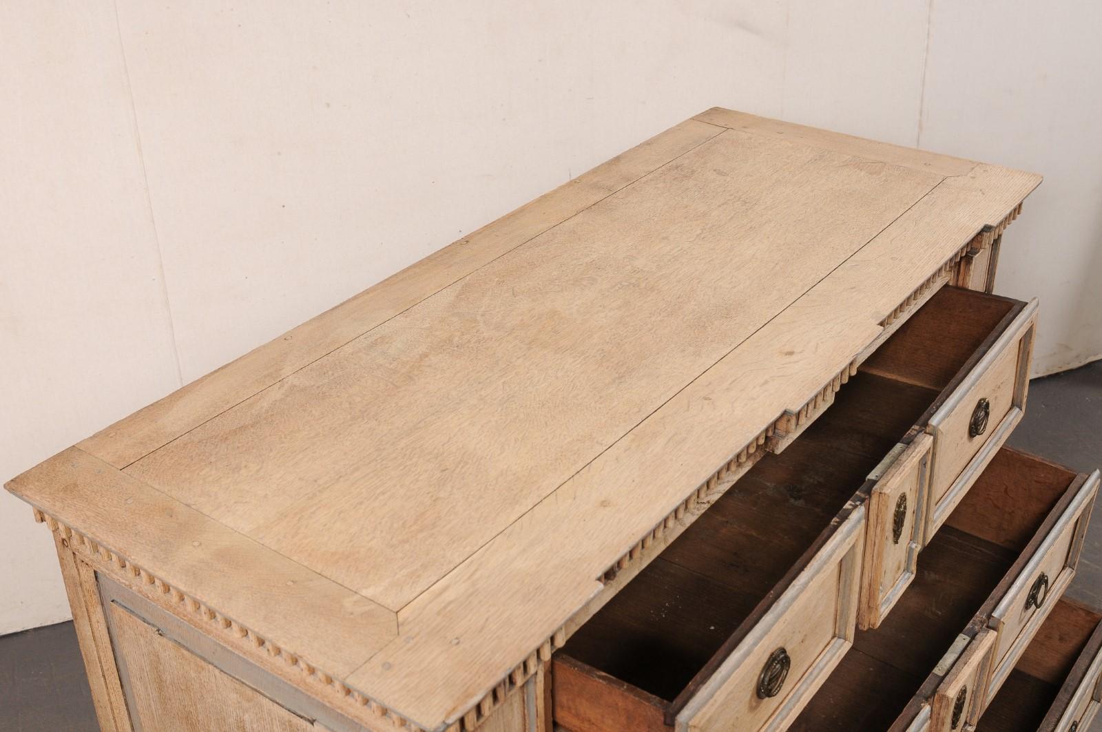 18th Century and Earlier 18th C. Italian Tuscan Beautifully Carved Wood Chest w/Amazing Feet 