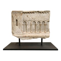 Modèle de construction du XVIIIe siècle, fragment, moyen
