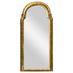 18th C Neoclassical English Mirror with Original Split Plate Glass