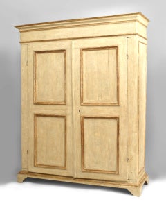 Italian Neo-Classic Painted Armoire