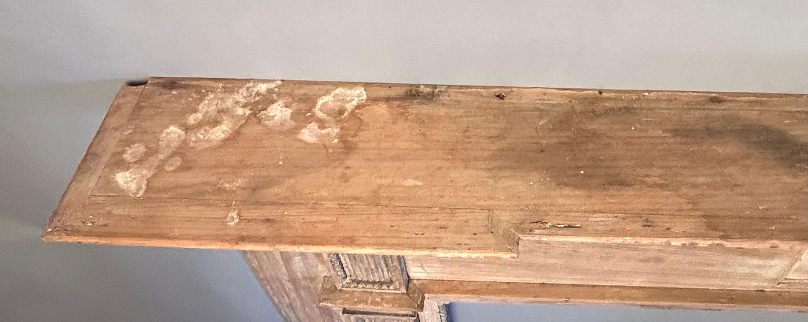 18th c New England Fireplace Mantel For Sale 9
