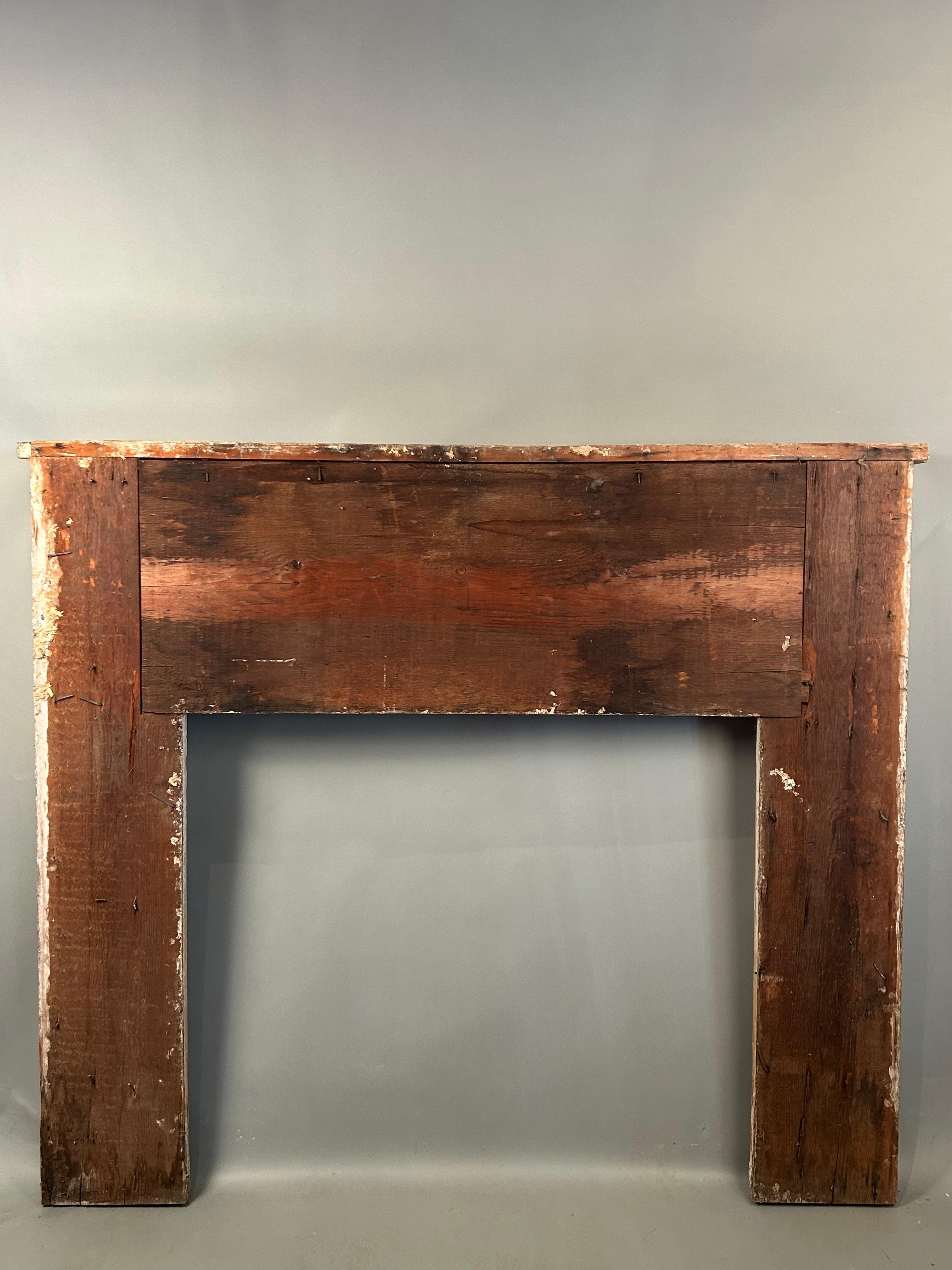18th c New England Fireplace Mantel For Sale 6