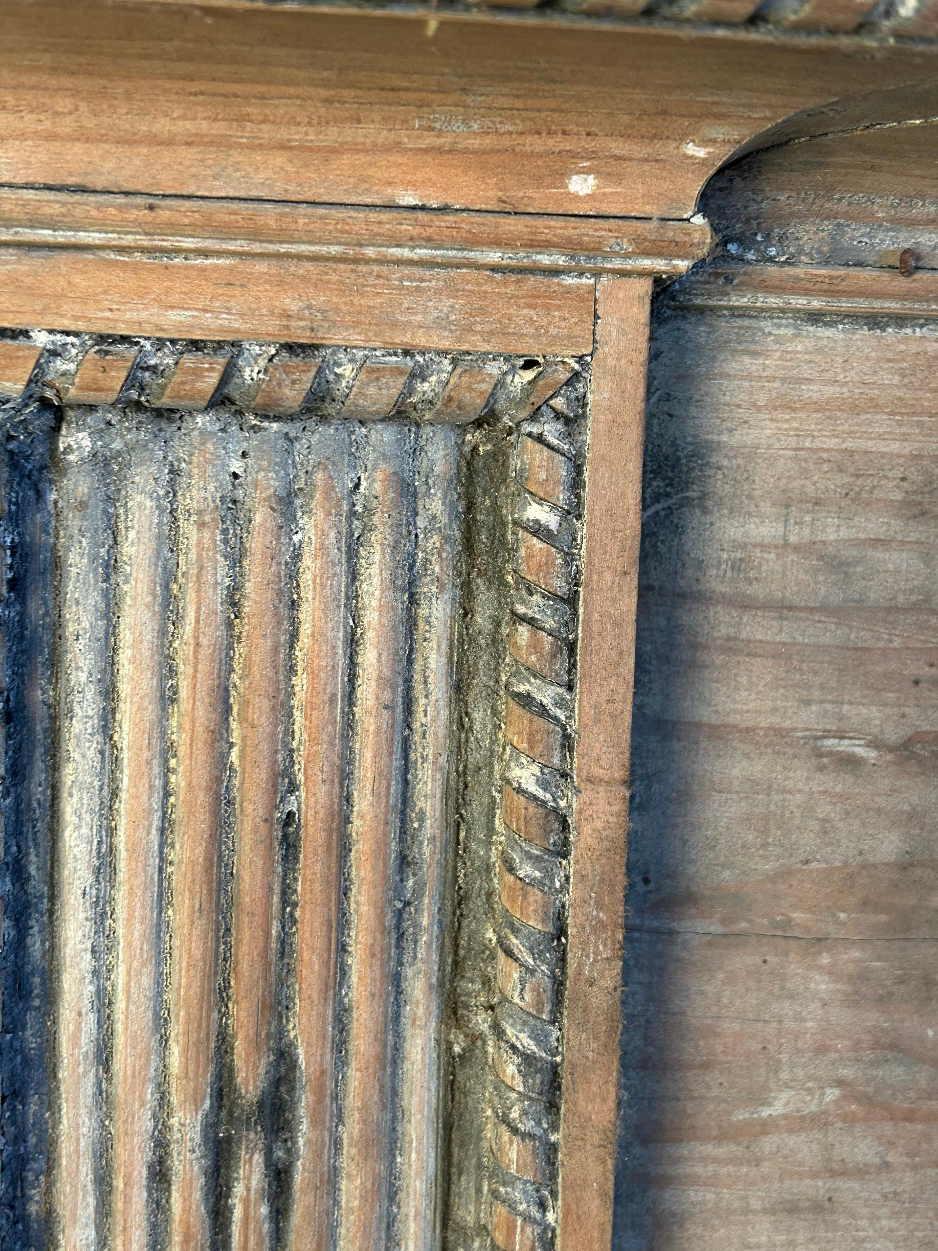 18th c New England Fireplace Mantel For Sale 7