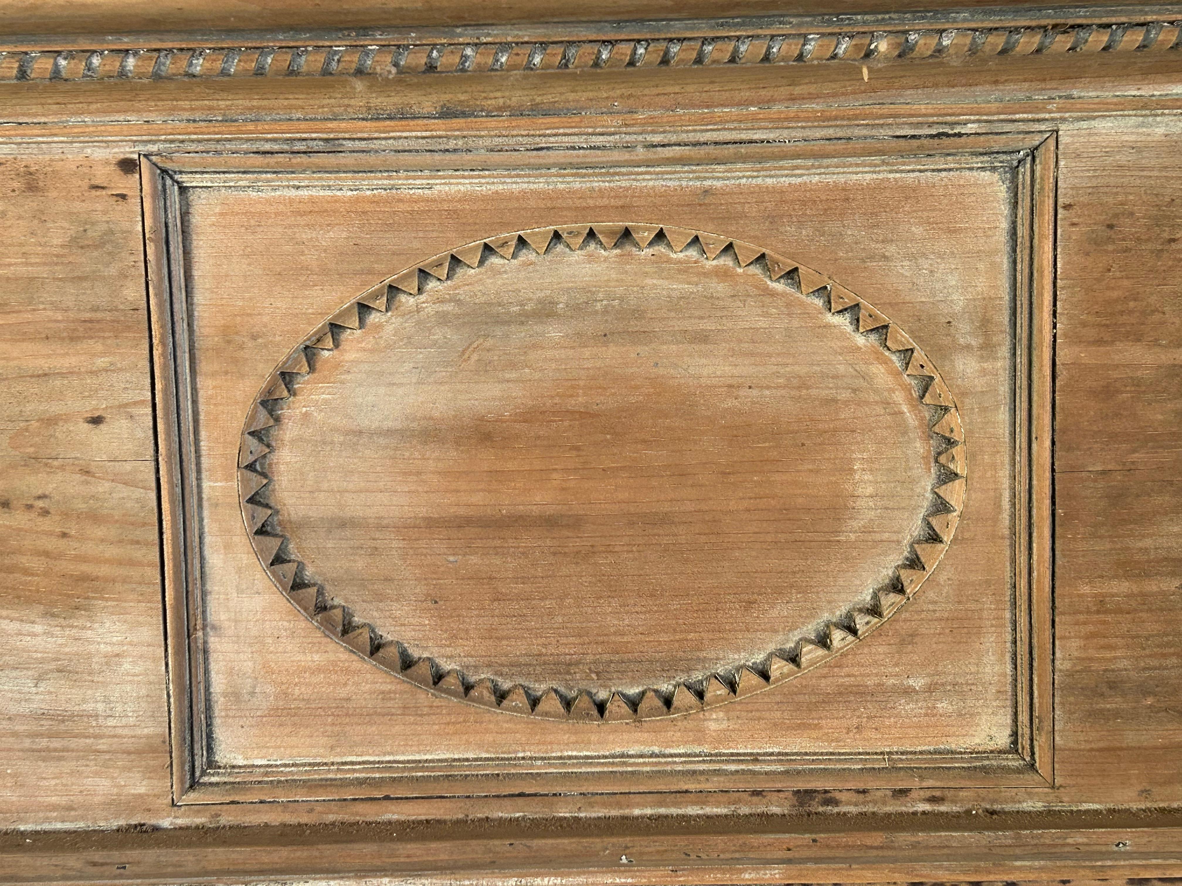 American Colonial 18th c New England Fireplace Mantel For Sale