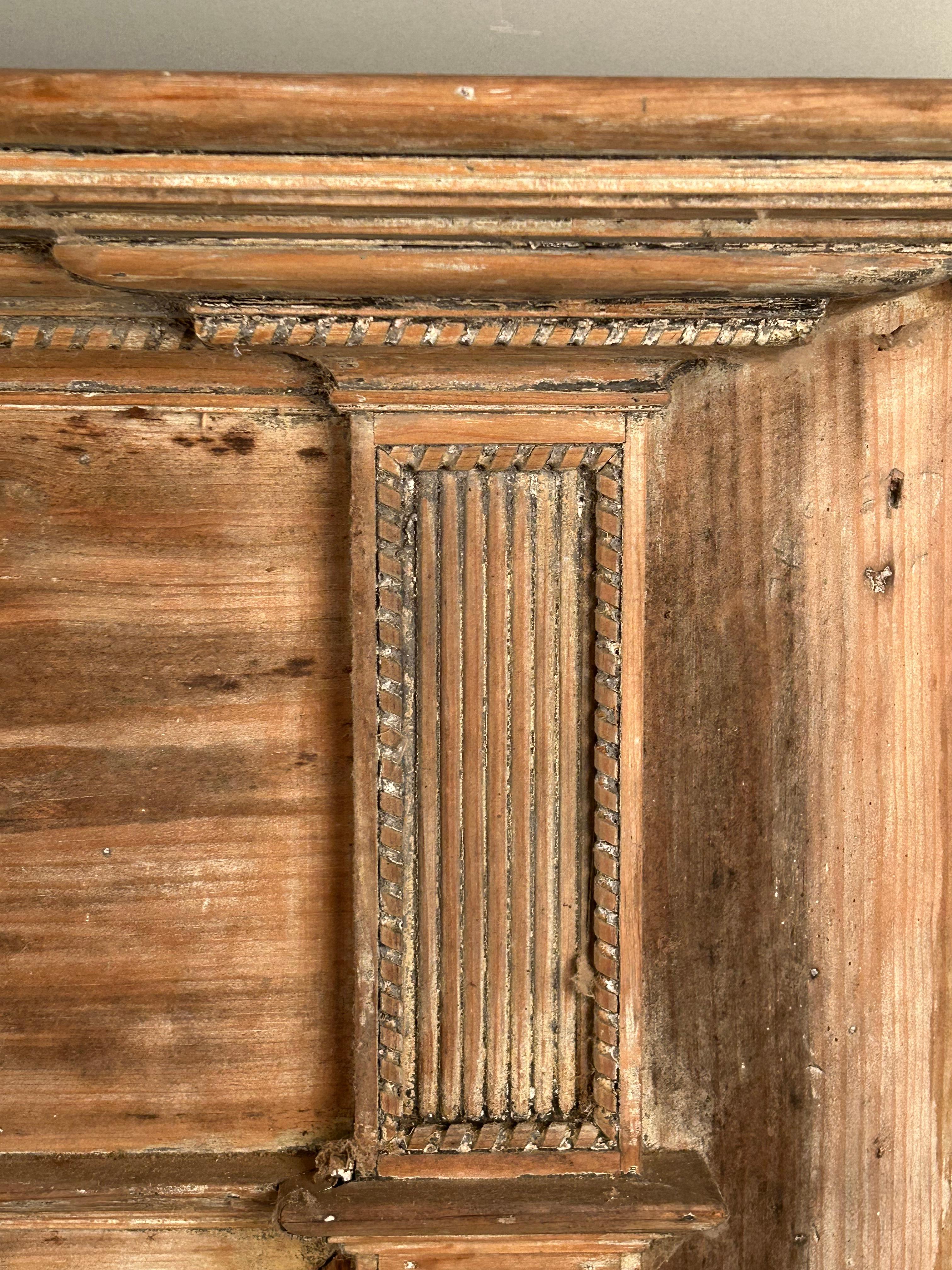 18th c New England Fireplace Mantel For Sale 8