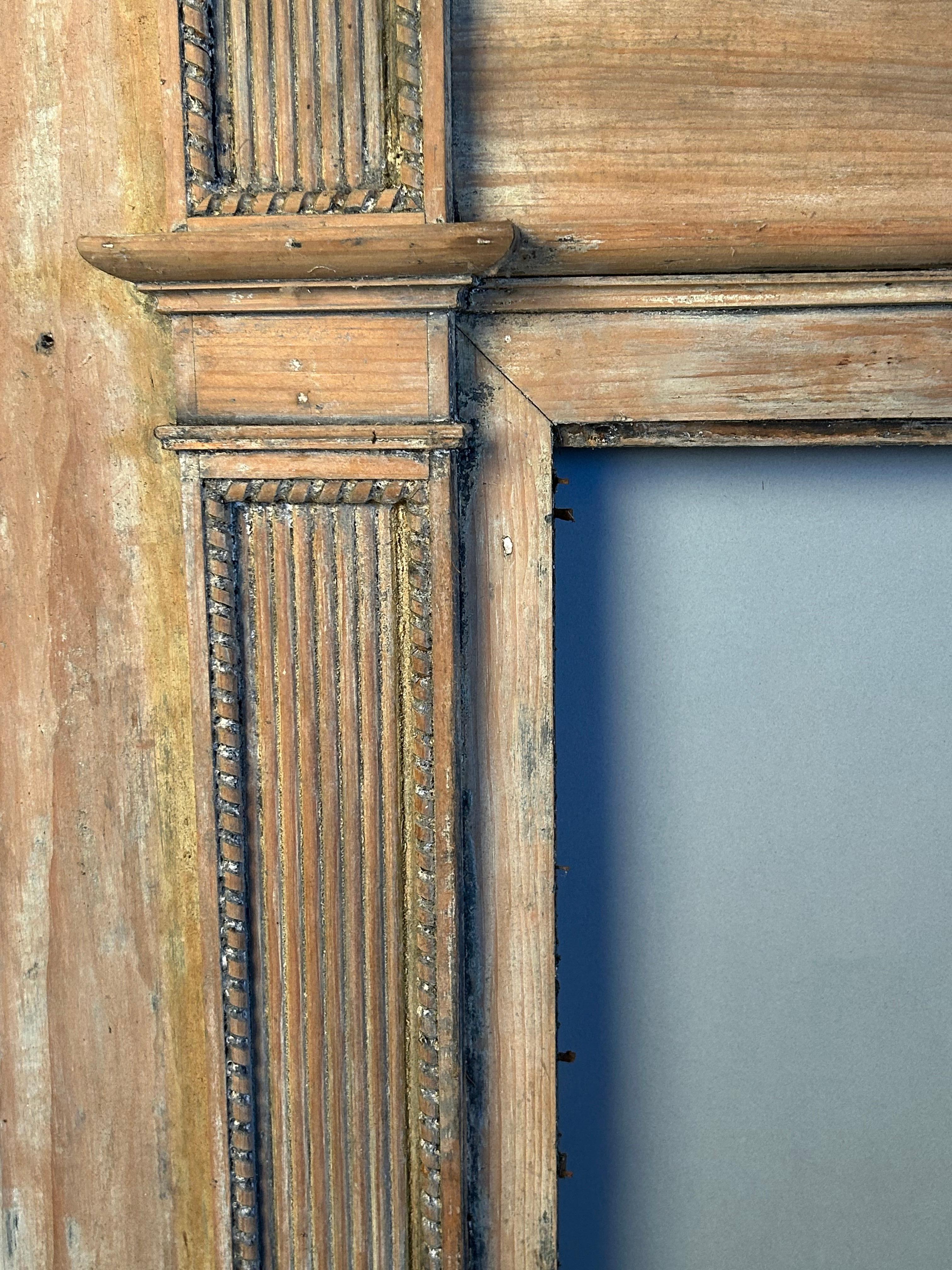 18th c New England Fireplace Mantel For Sale 5