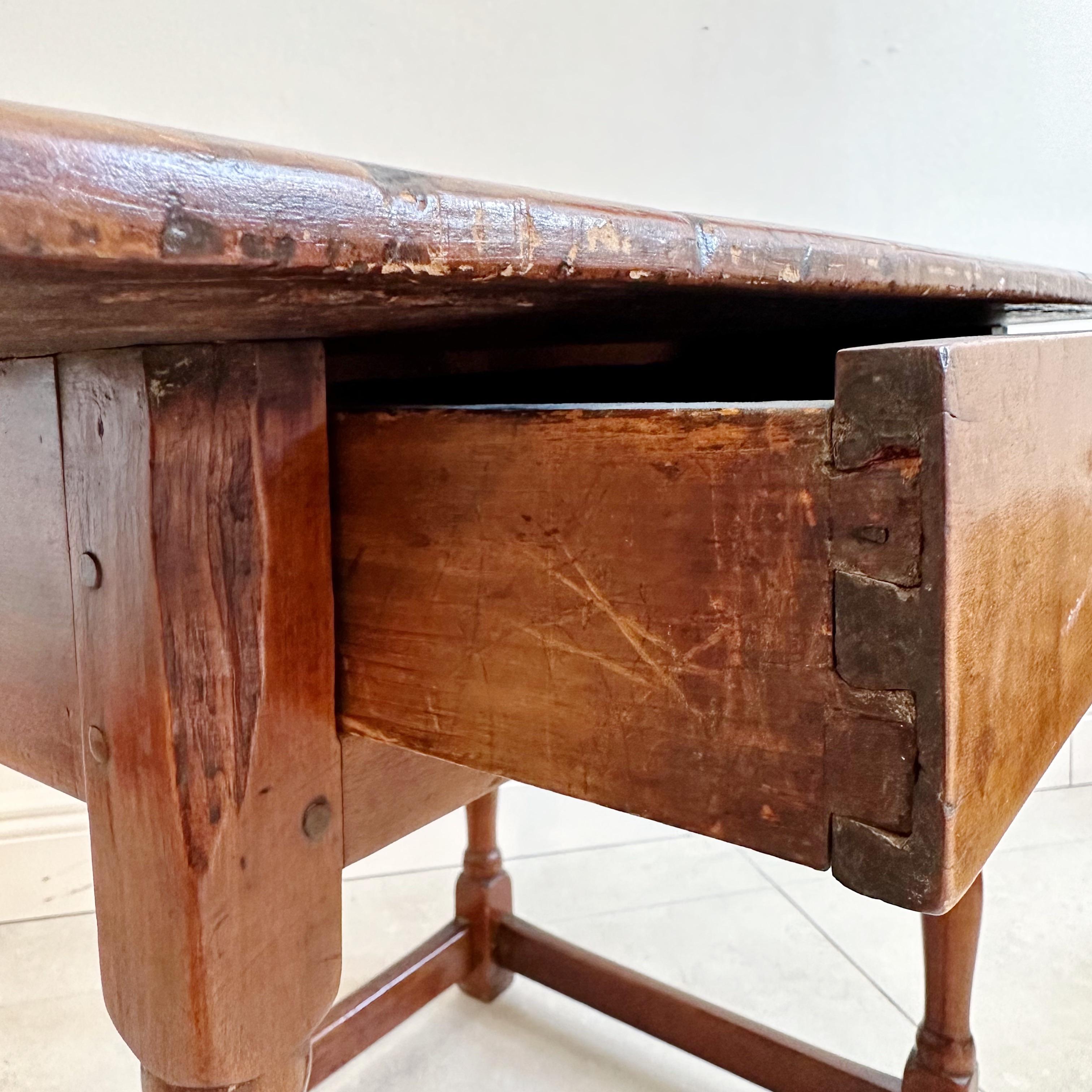 Maple 18th C New England Tavern Table For Sale