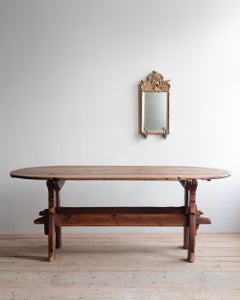 18th c, Norwegian Trestle Table