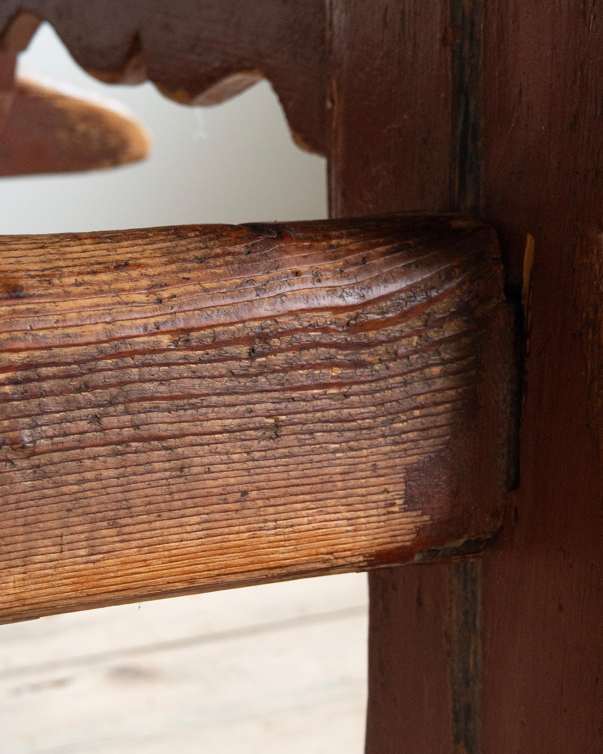 18th Century and Earlier 18th c, Norwegian Trestle Table For Sale