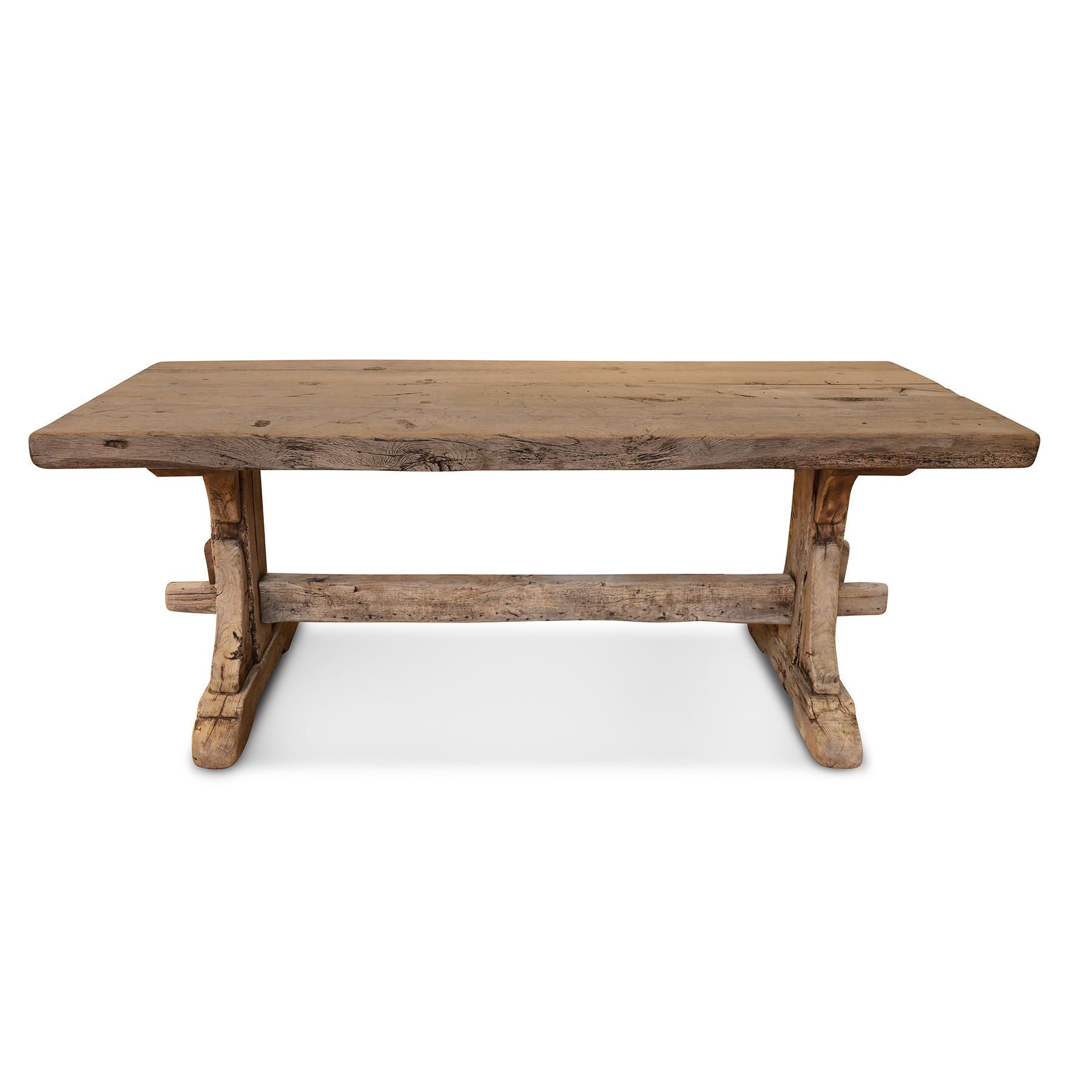 XVIIIe siècle et antérieur XVIIIe siècle Table à tréteaux Bunny Williams Collection en vente