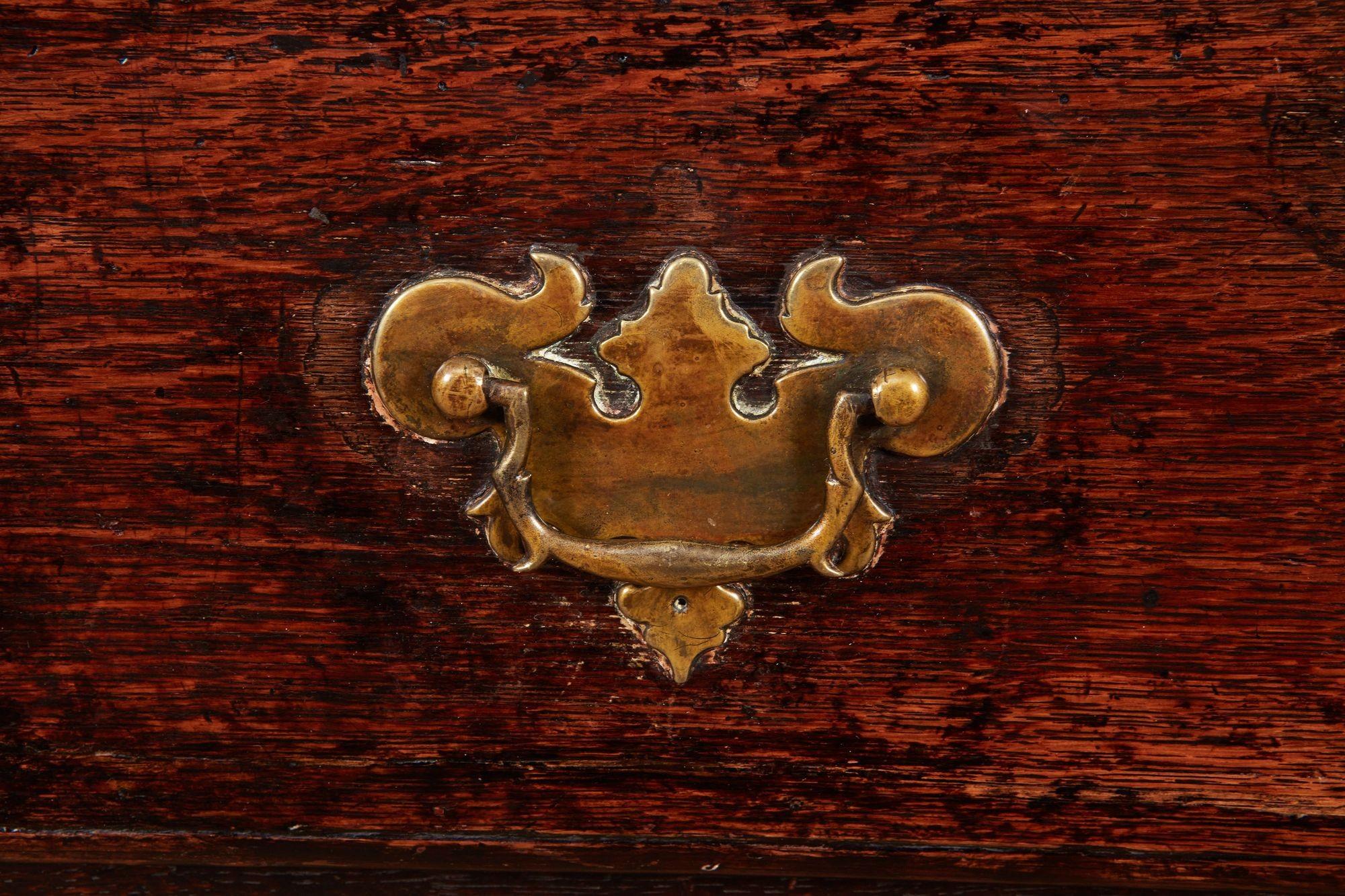 18th c. Padfoot Welsh Low Dresser with Superb Color For Sale 7