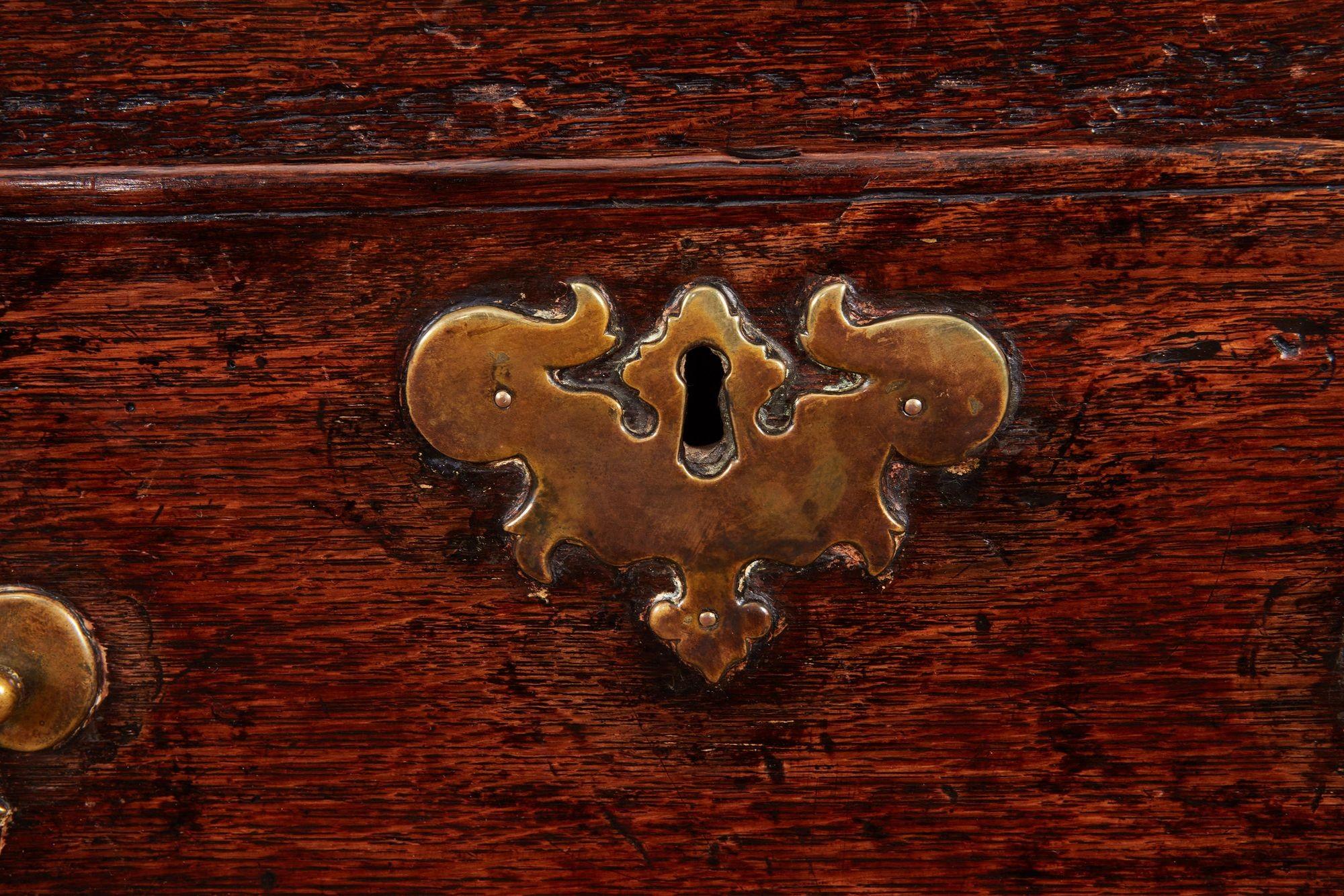 18th c. Padfoot Welsh Low Dresser with Superb Color For Sale 8