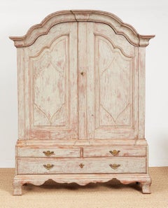 18th c. Painted Danish Cabinet