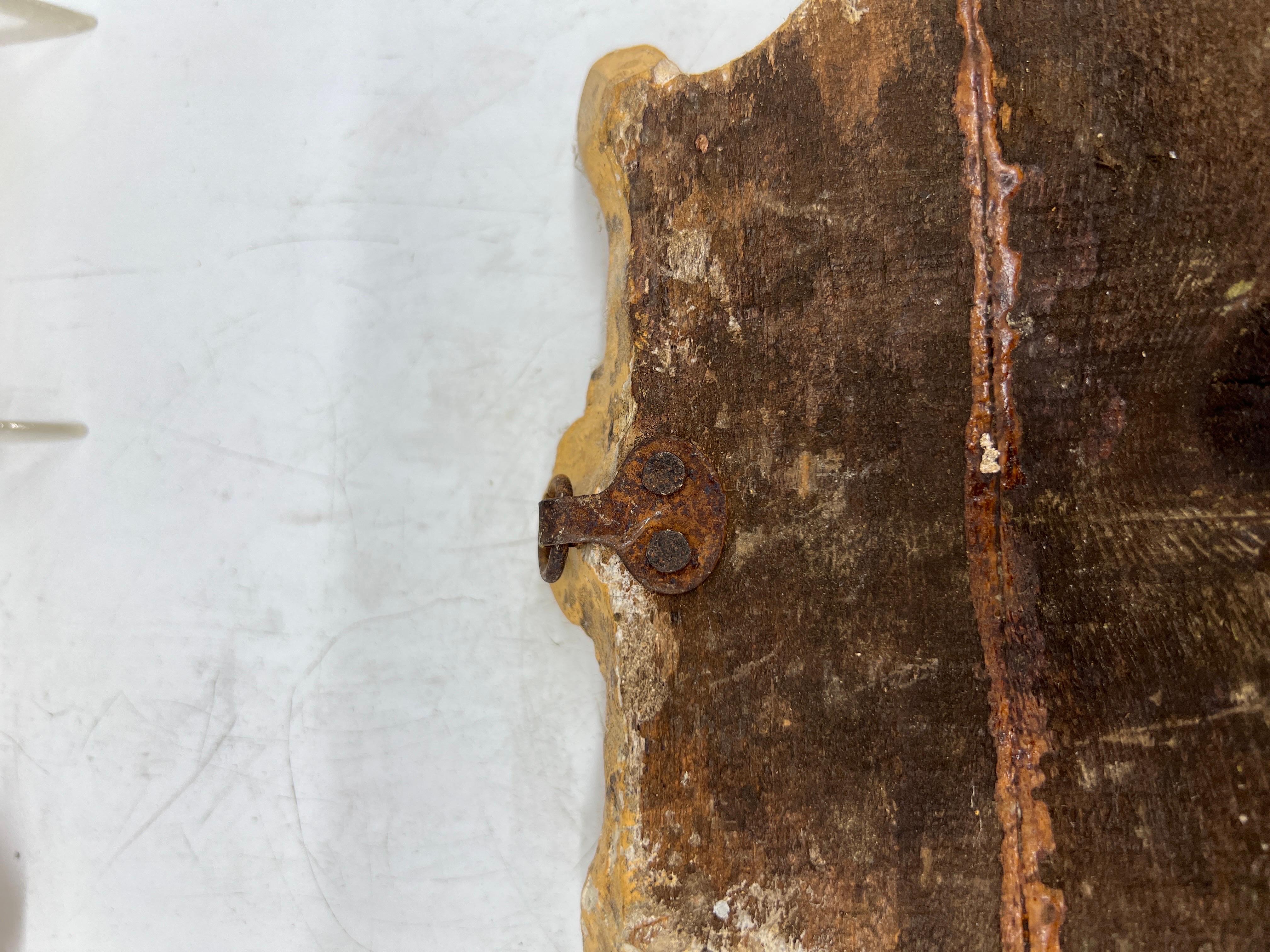 18. Jh. Paar, französischer Barock geschnitzt & vergoldet Architekturelement - Wandbehang im Zustand „Gut“ im Angebot in Atlanta, GA