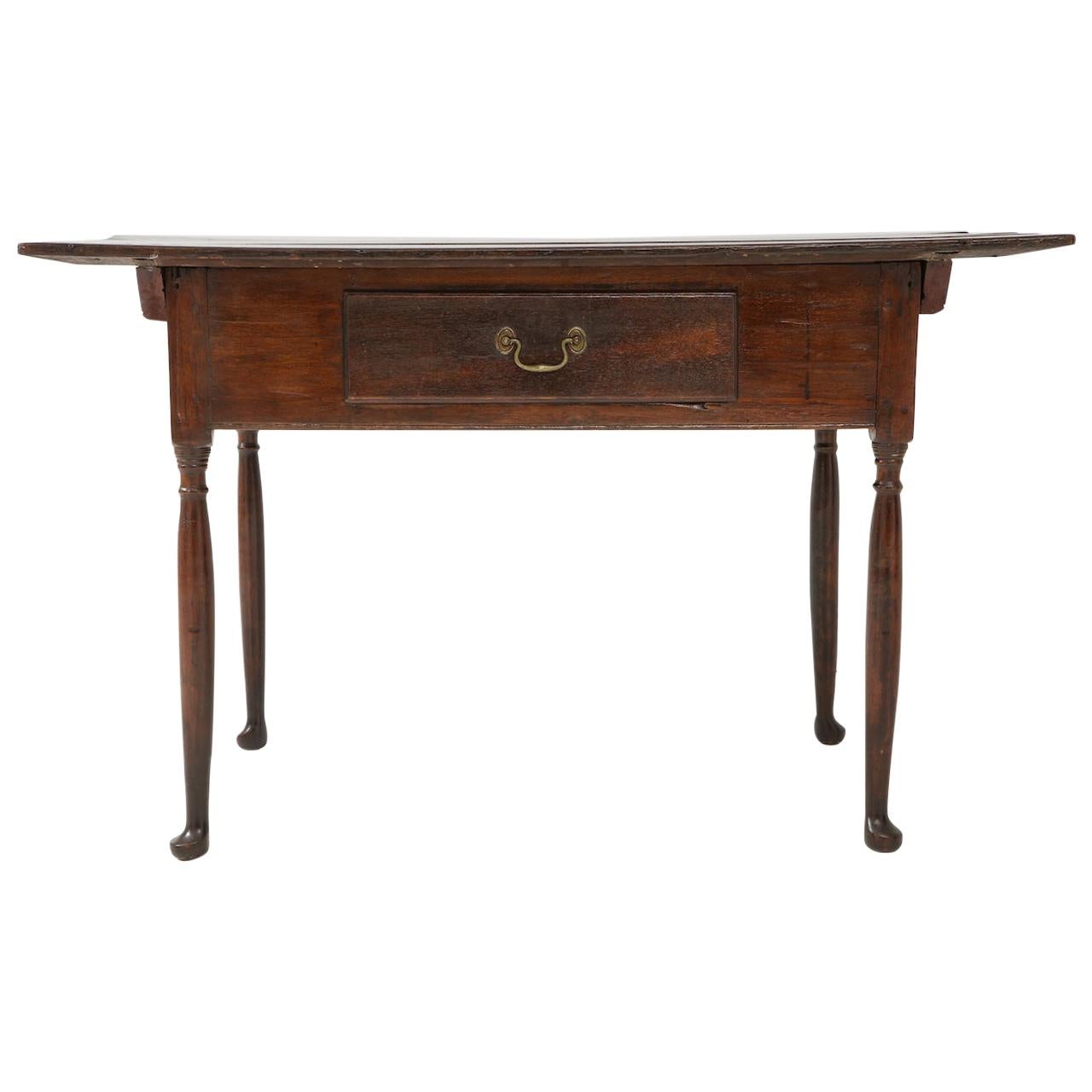 18th Century Pennsylvania Dutch Table with Drawer