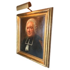 Siglo XVIII Retrato de un abogado Círculo de Jacques Aved Escuela francesa Óleo sobre lienzo