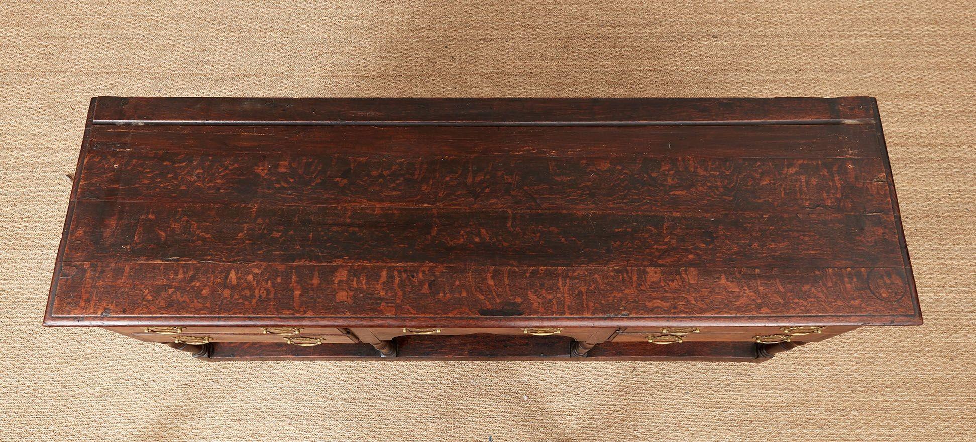 Country 18th c. Potboard Dresser Base For Sale
