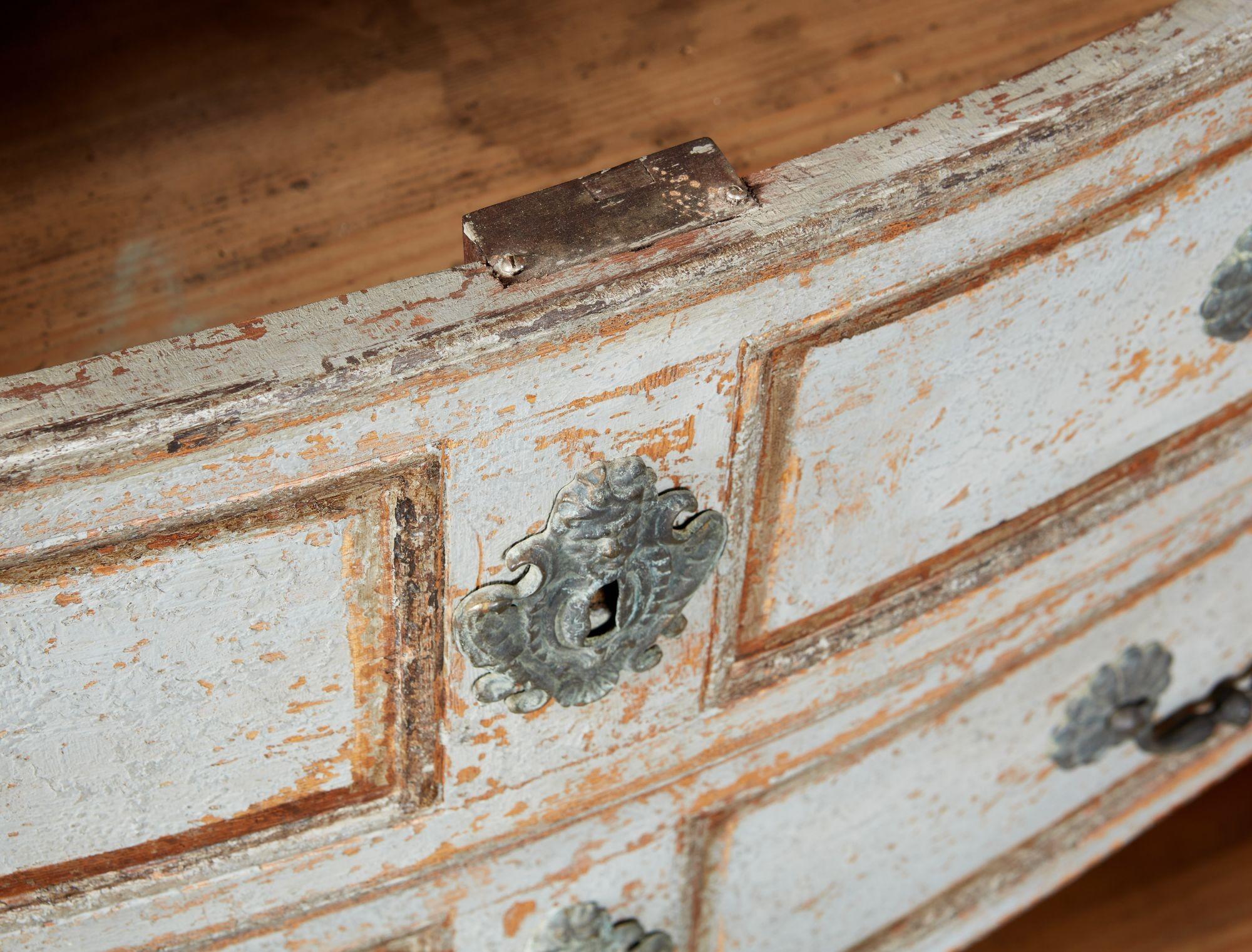 18th c. Provencal Painted Commode For Sale 3
