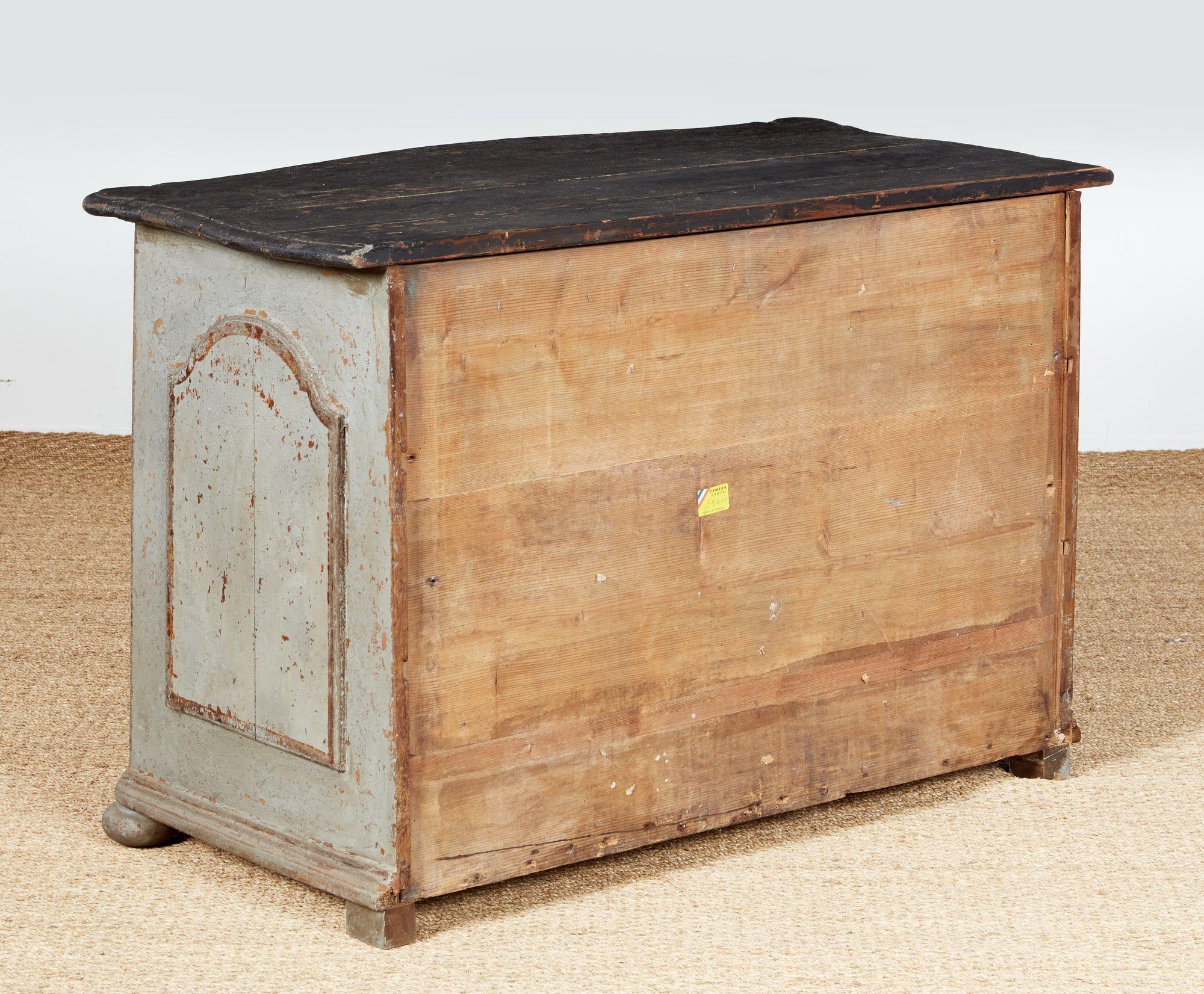 18th c. Provencal Painted Commode For Sale 5