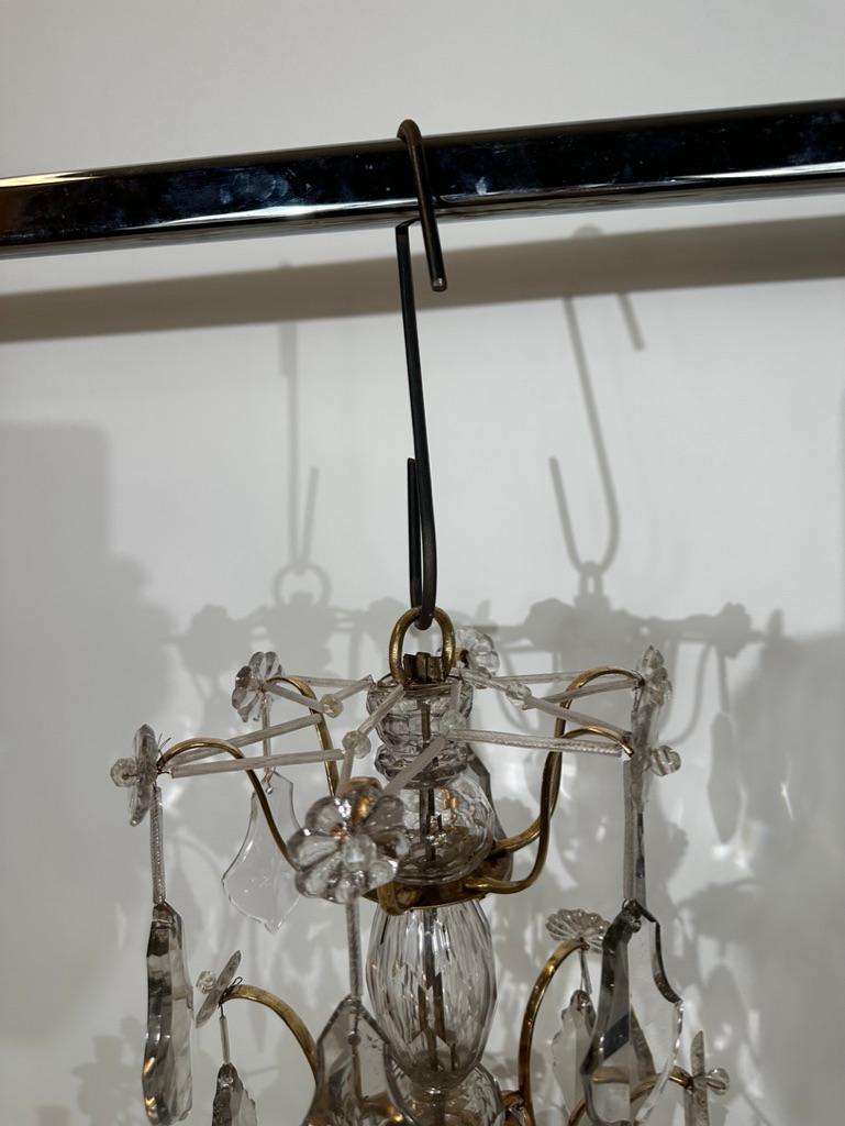 18th c rococo chandelier For Sale 5