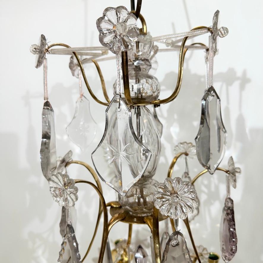 18th c rococo chandelier For Sale 6