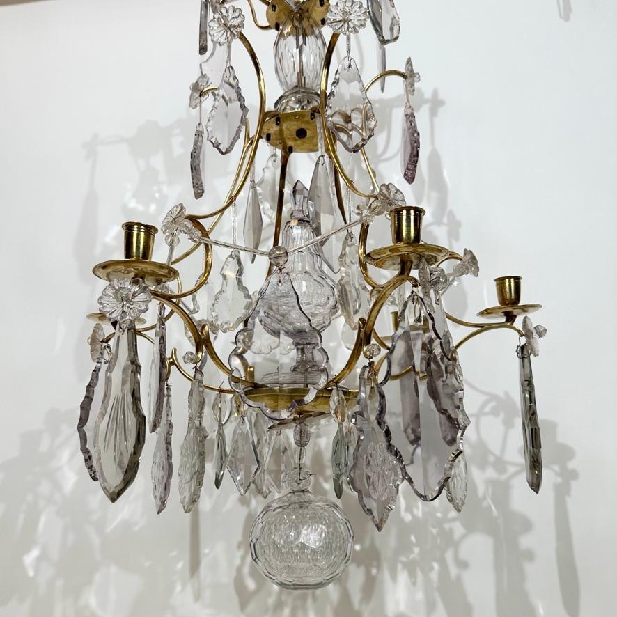 18th Century and Earlier 18th c rococo chandelier For Sale