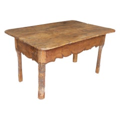 18th c Rustic Spanish Oak Table