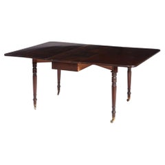 18th c. Sheraton Folding Dining Table