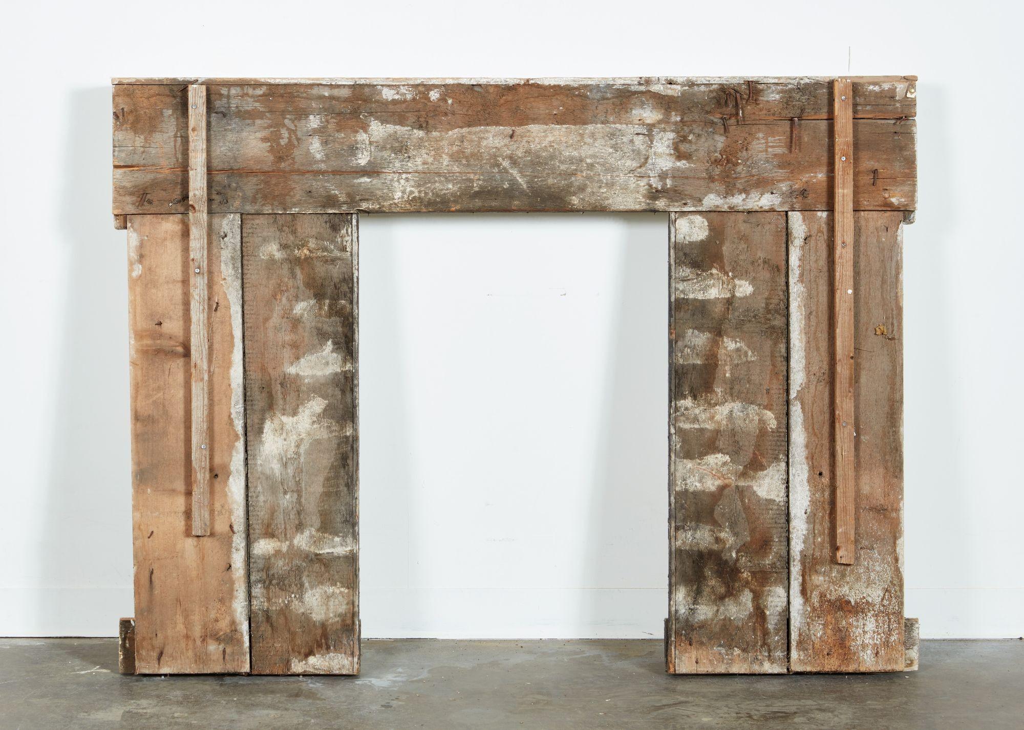 Pine 18th c. Spitalfields Fireplace Surround For Sale