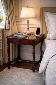 18th c. Stretcher Base Oak Table