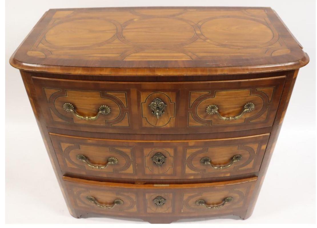 Georgian 18th C Style Alfonso Marina Chest of Drawers Commode For Sale